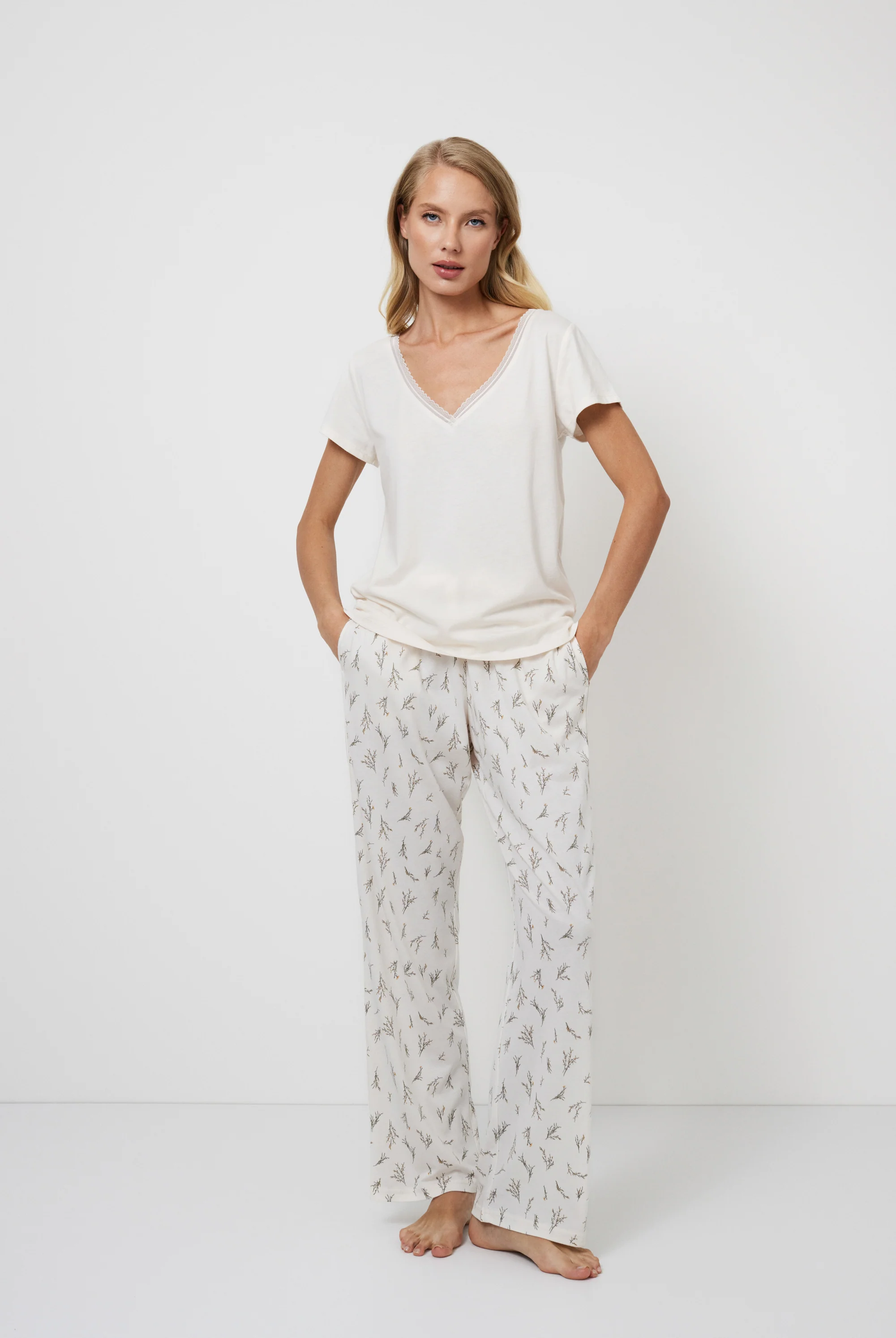 Pijama de calça Dulce - ARUELLE
