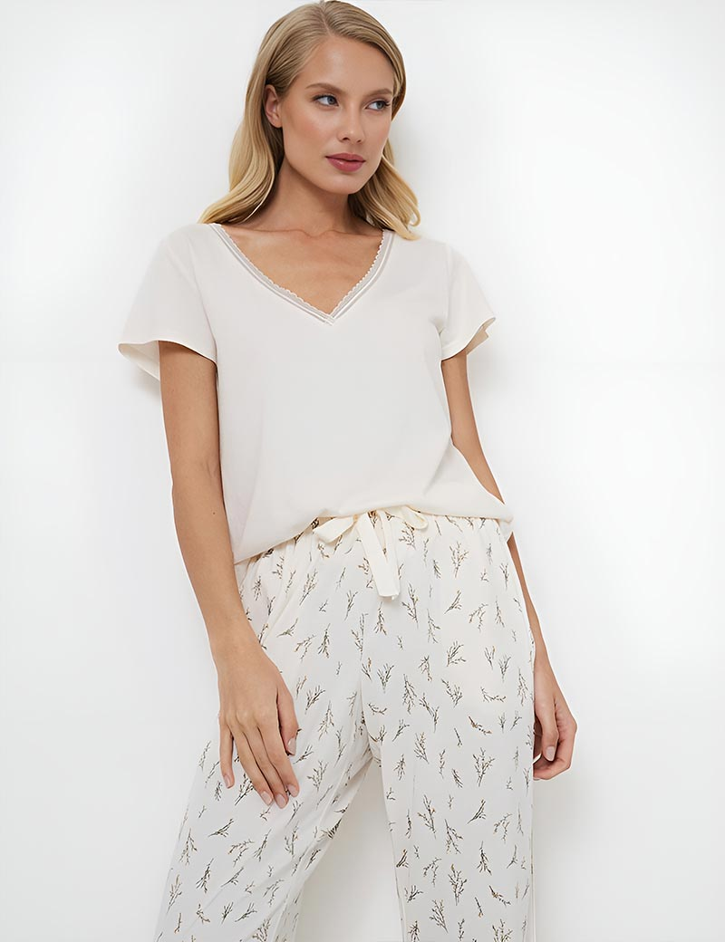 Pijama de calça Dulce - ARUELLE