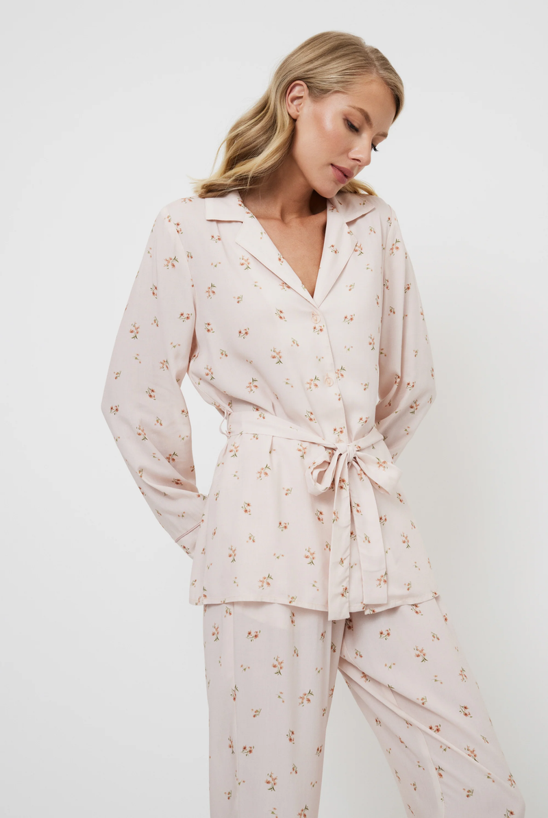 Pijama de calça Freesia - ARUELLE