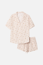 Pijama de camisa e calção Freesia - ARUELLE