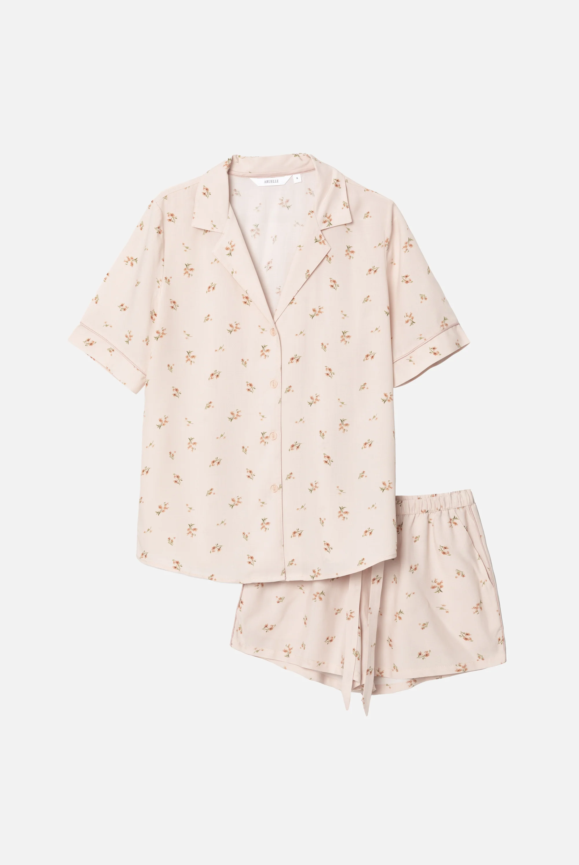 Pijama de camisa e calção Freesia - ARUELLE