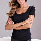 Camisola de manga curta em algodão - COTONELLA