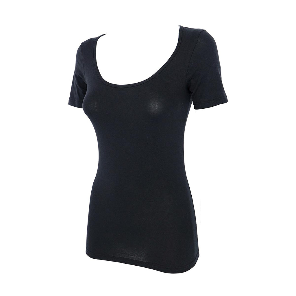 Camisola de manga curta em algodão - COTONELLA