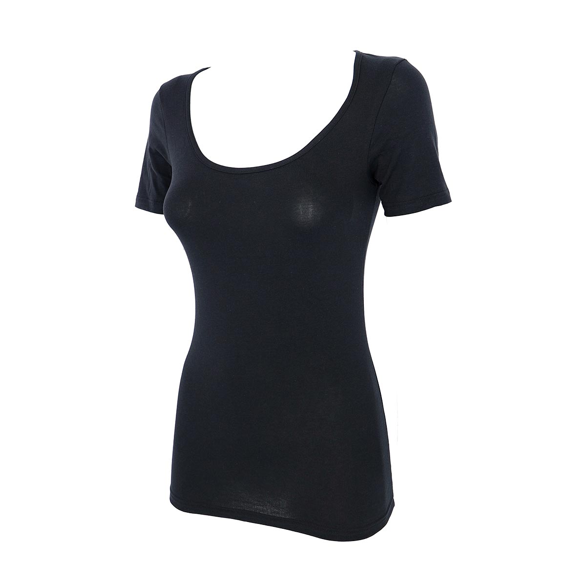 Camisola de manga curta em algodão - COTONELLA