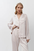 Pijama estilo camiseiro Gilian - ARUELLE