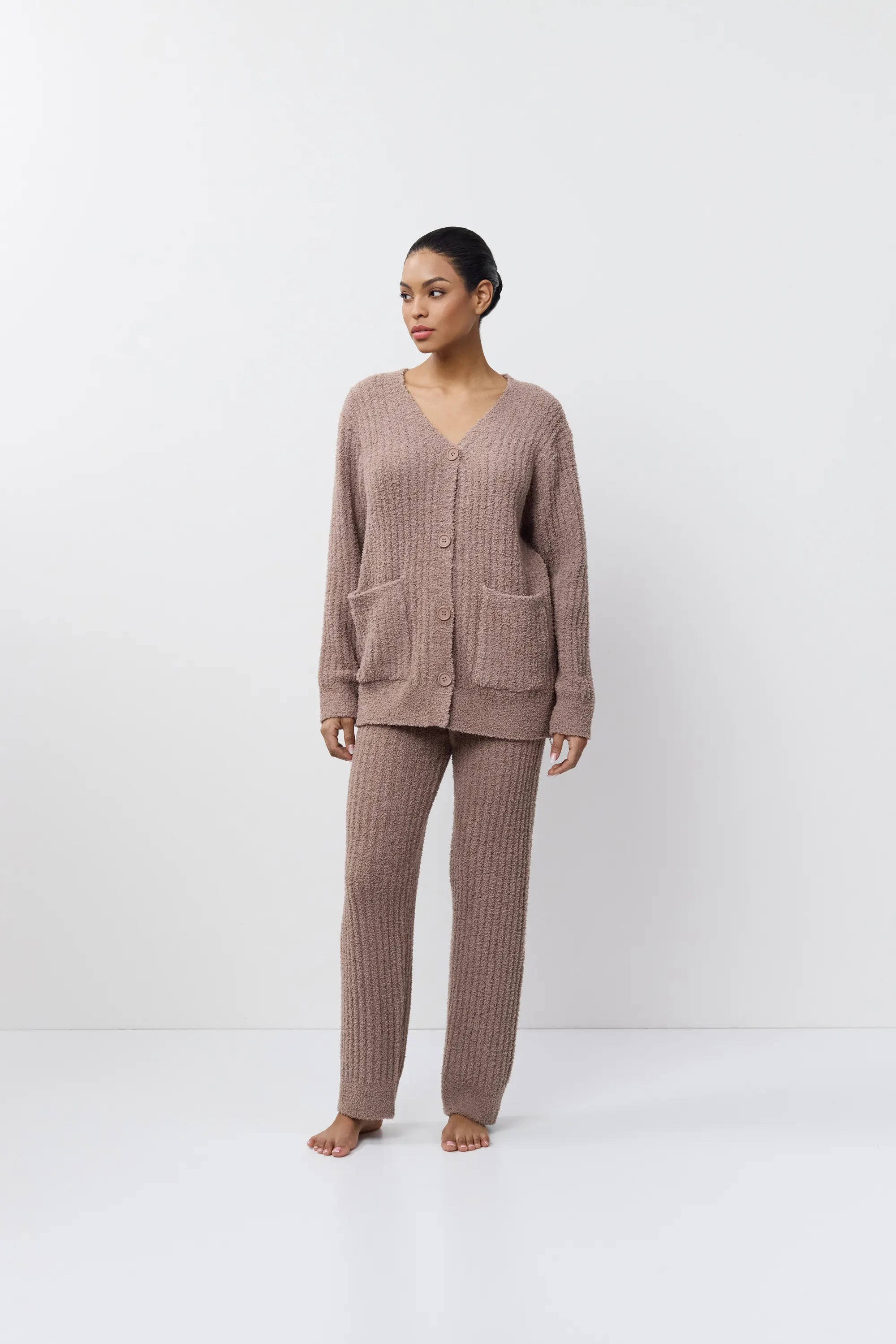 Conjunto de malha lougewear - ARUELLE