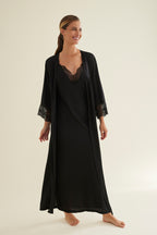 Robe longo em cetim - PROMISE