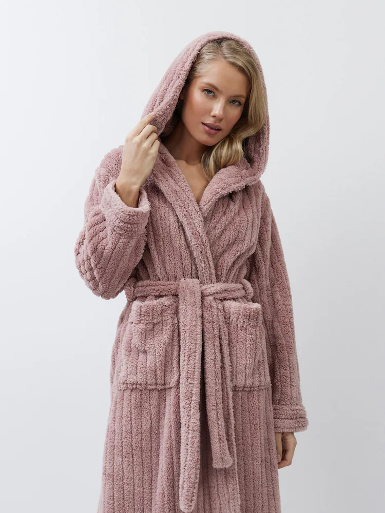 Robe com capuz Martha - ARUELLE