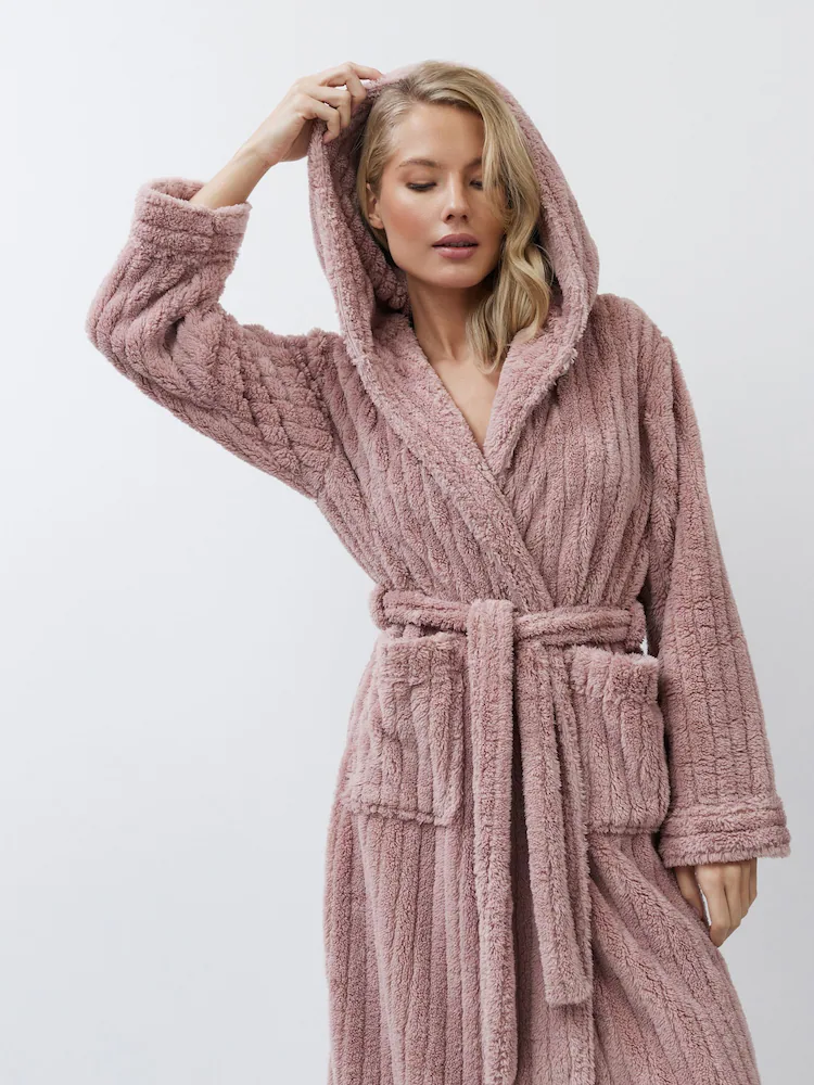 Robe com capuz Martha - ARUELLE
