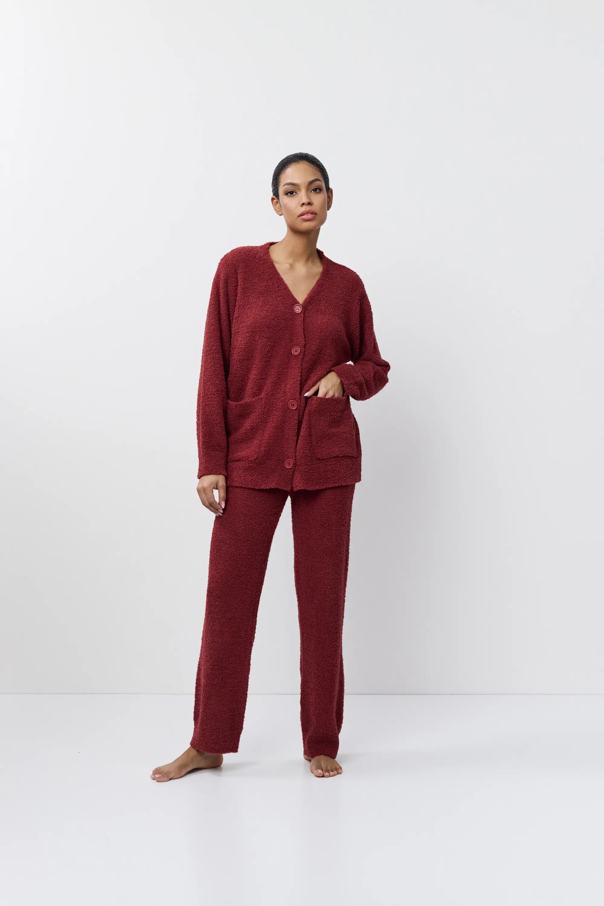 Conjunto de malha lougewear - ARUELLE
