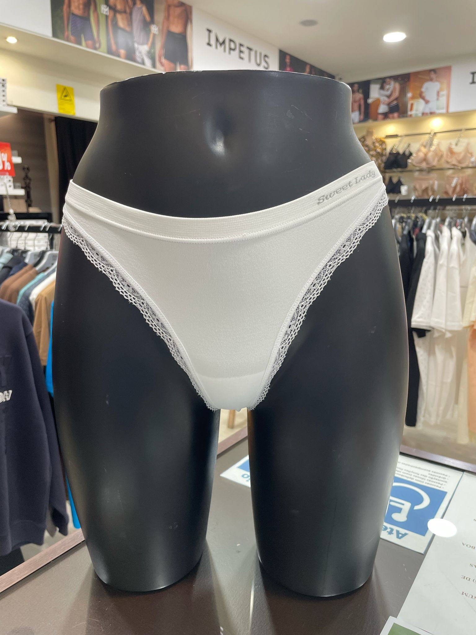 Cueca de microfibra de senhora - SWEET LADY