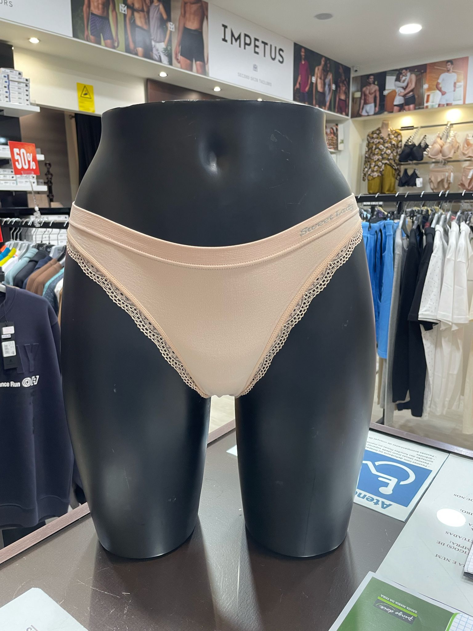 Cueca de microfibra de senhora - SWEET LADY