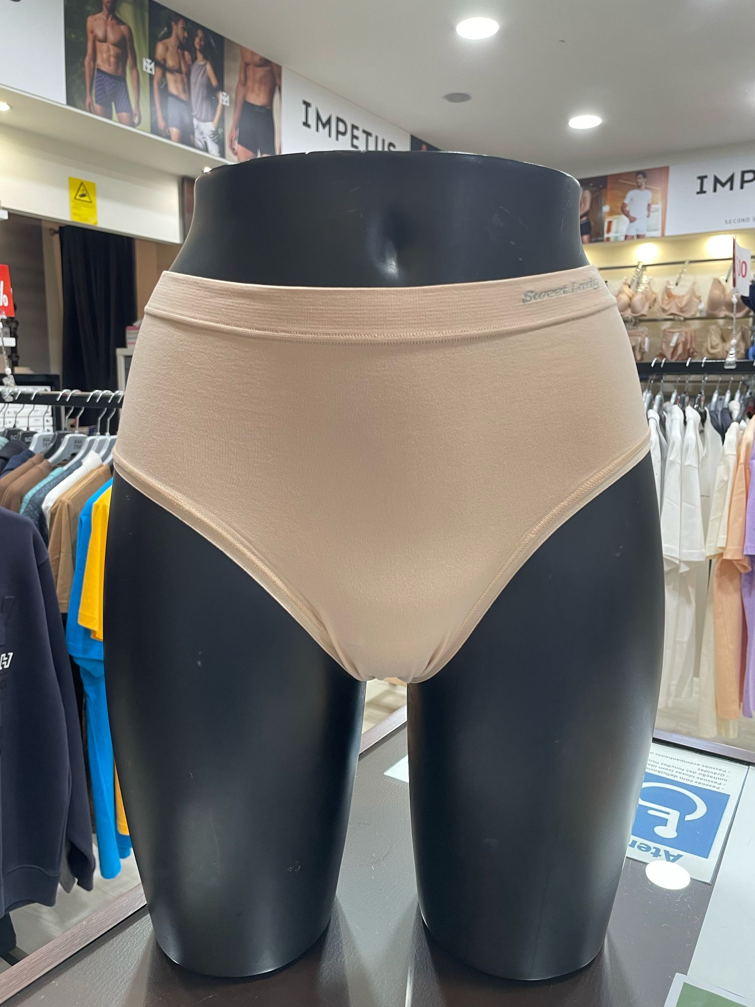 Cueca de microfibra de senhora - SWEET LADY