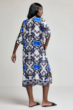 Vestido c/ Gola Brilhante - DAVID MARE