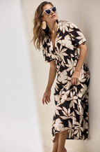 Vestido c/Manga Curtsa - DAVID MARE