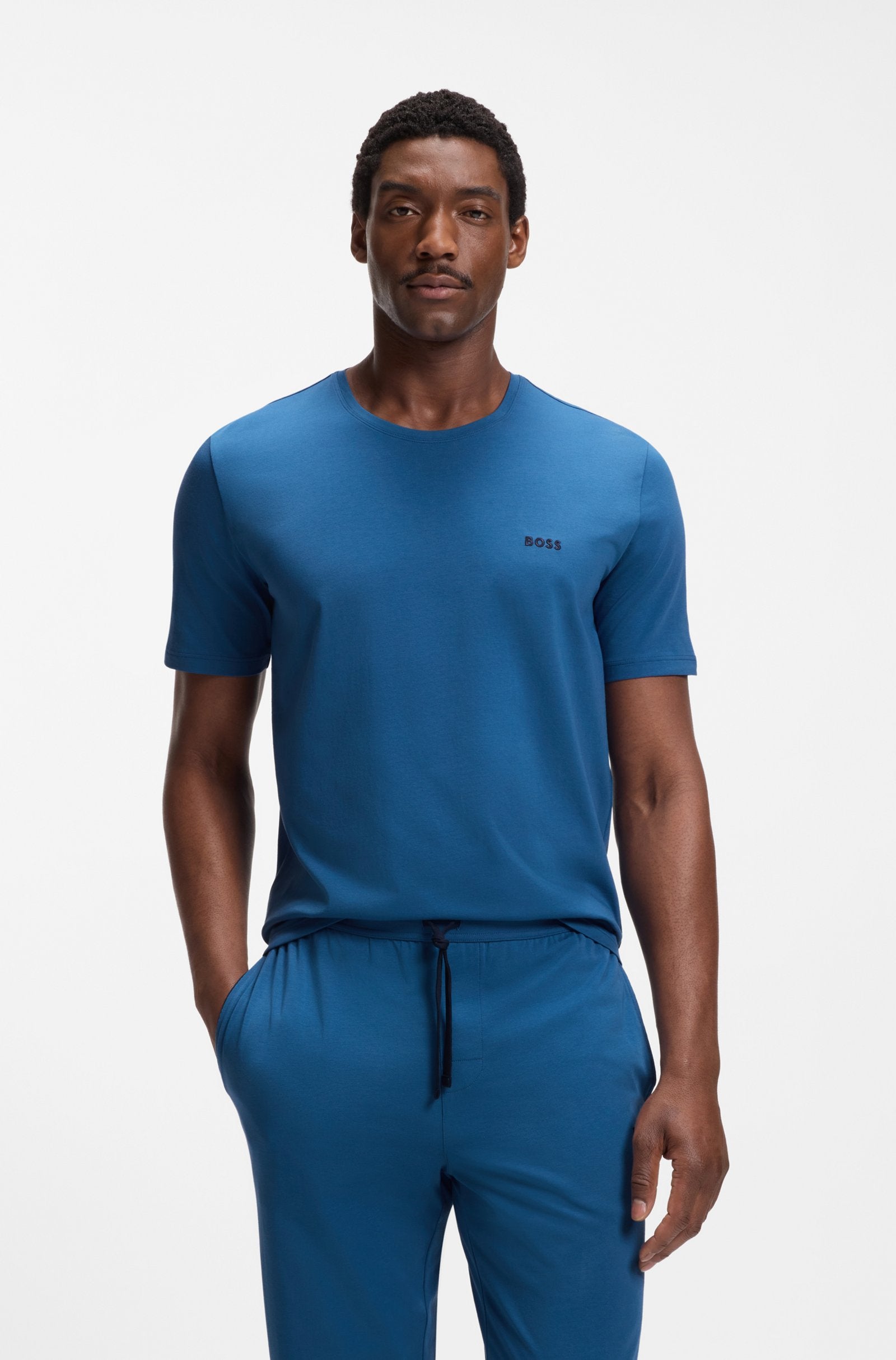 T-shirt de Algodão - BOSS